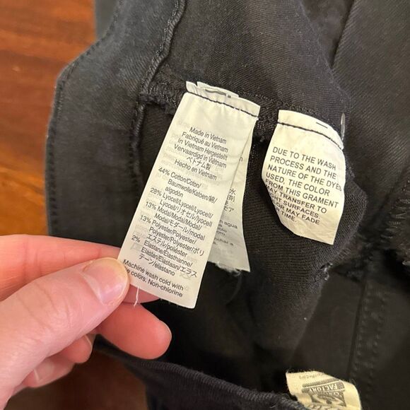 Madewell Black High Waisted Rise Skinny Jeans Women’s 32 - Picture 7 of 9